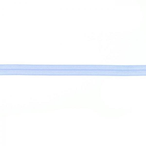 Elastisches Schrägband Polyamid Breite 15 mm - Hellblau